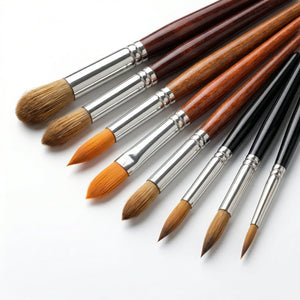 Yuvarlak Uçlu Fırça