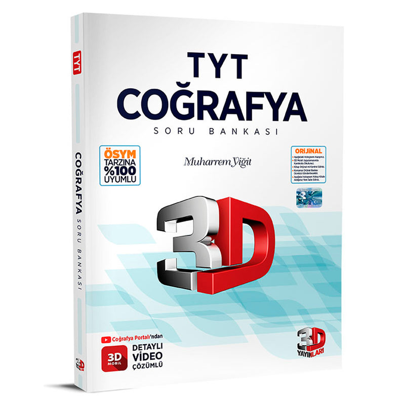3D Yayınları TYT Coğrafya Soru Bankası