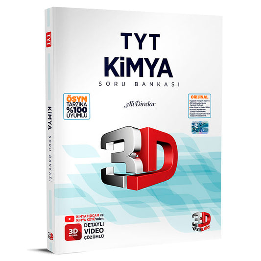 3D Yayınları TYT Kimya Soru Bankası