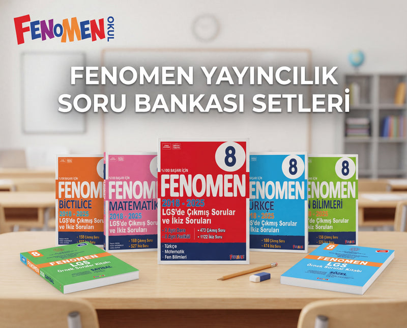 FENOMEN Yayınları Soru Bankası Setleri