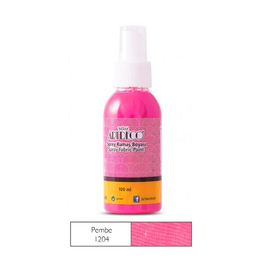 Aartdeco Sprey Kumaş Boyası 100ML - Hobi, Tekstil ve Kumaş Yenileme Boyası