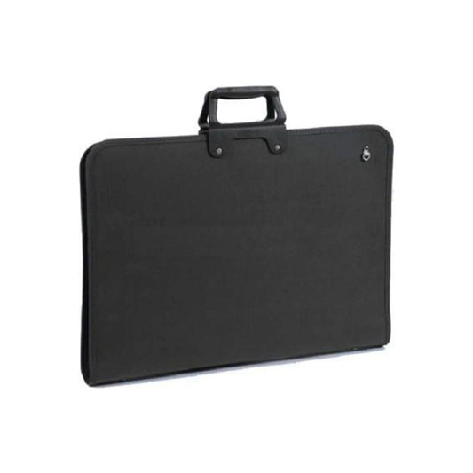 Abka 37x54 Cm. Art Collage Siyah Proje Çantası - Sanat, Resim, Çizim ve Portföy Çantası