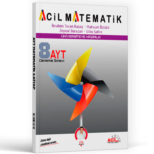 Acil Yayınları AYT Matematik 8'li Deneme Sınavı