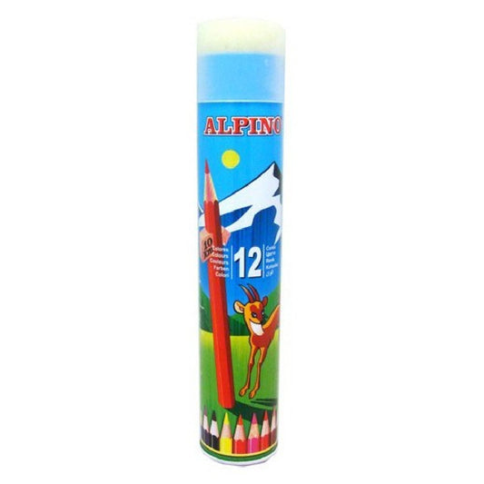 Alpino 12'li Metal Tüp Kuru Boya AL000790