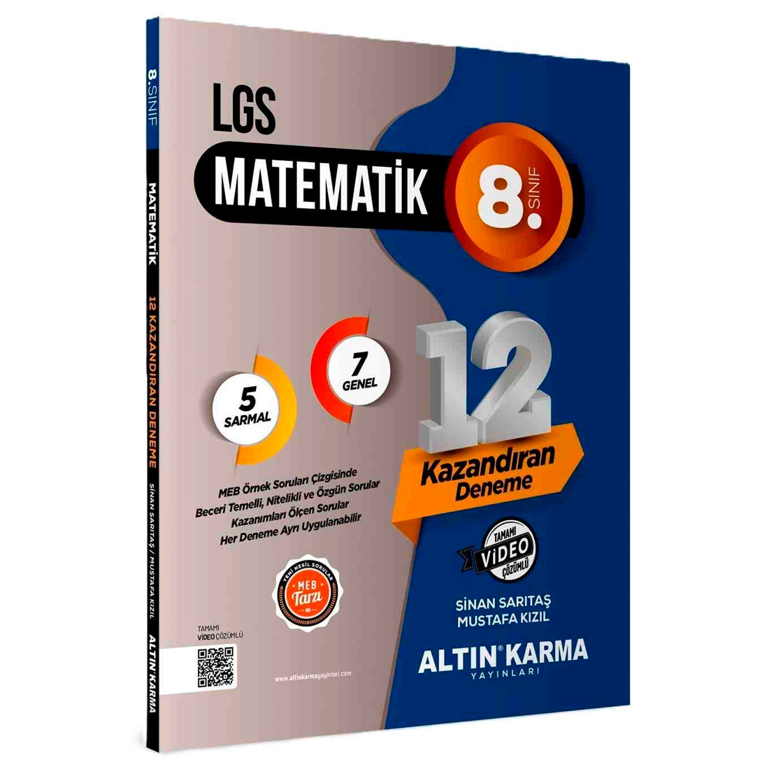 Altın Karma Yayınları 8.Sınıf LGS Matematik Sarmal Deneme