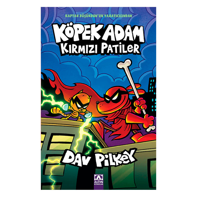 Altın Kitap Yayınları Köpek Adam 12 Kırmızı Patiler