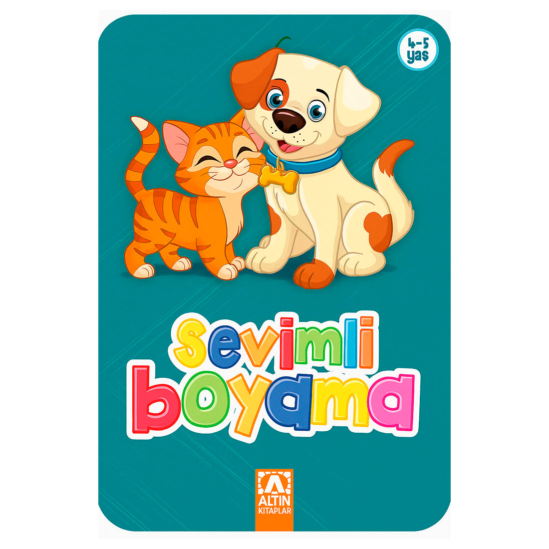 Altın Kitap Yayınları Sevimli Boyama Turkuaz