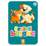 Altın Kitap Yayınları Sevimli Boyama Turkuaz