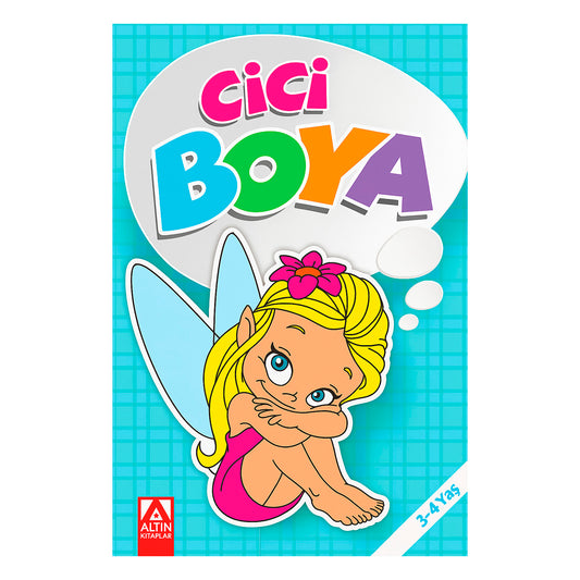 Altın Kitaplar Çocuk Kitapları Cici Boya Mavi