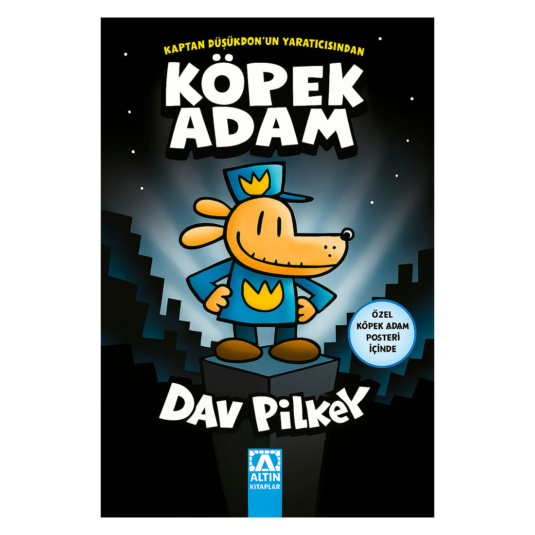 Altın Kitaplar Köpek Adam (Özel Köpek Adam Posteri İçinde)