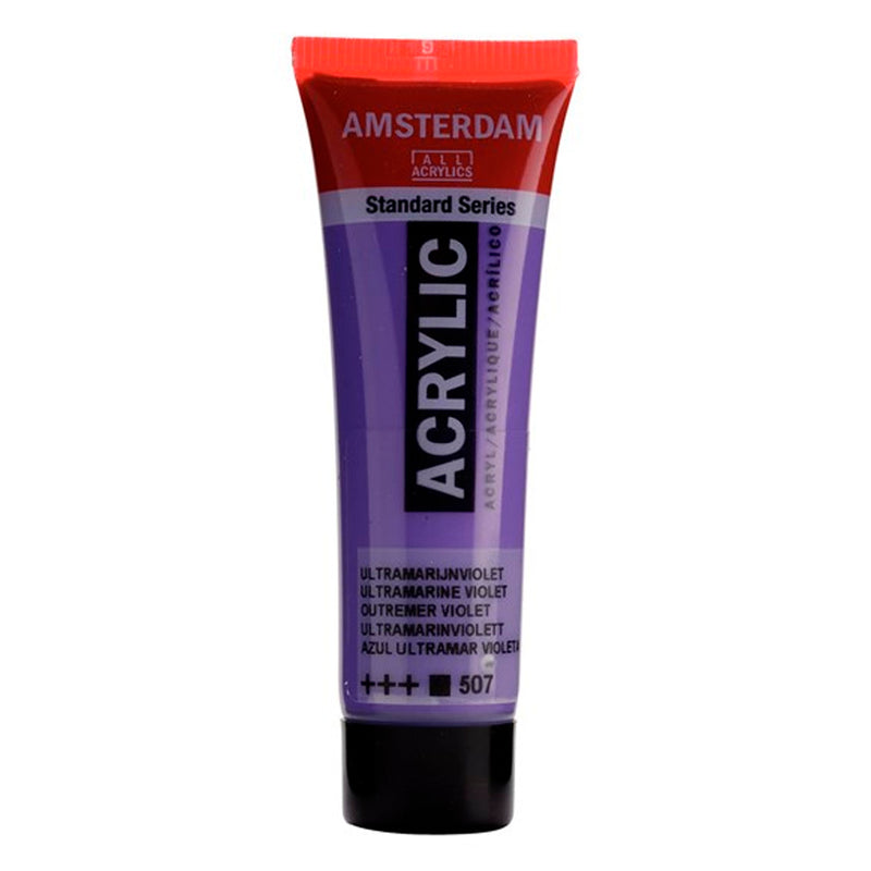 Amsterdam Ultramarin Menekşe 120 ml Akrilik Boya - Sanat, Resim ve Tuval İçin Hobi Boyası