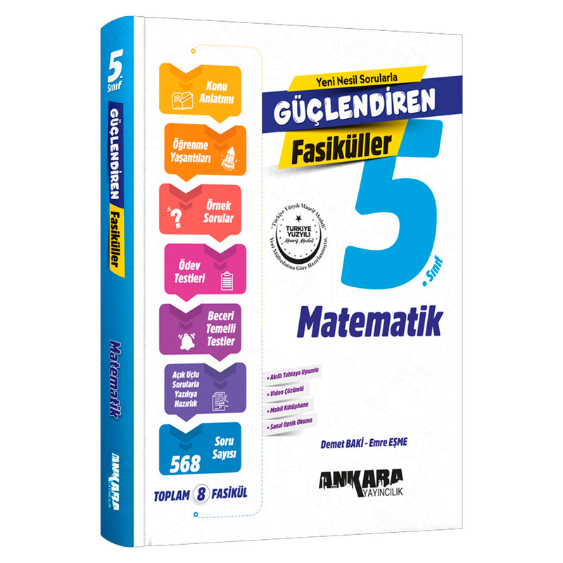 Ankara Yayınları 5. Sınıf Güçlendiren Matematik Fasikül Set