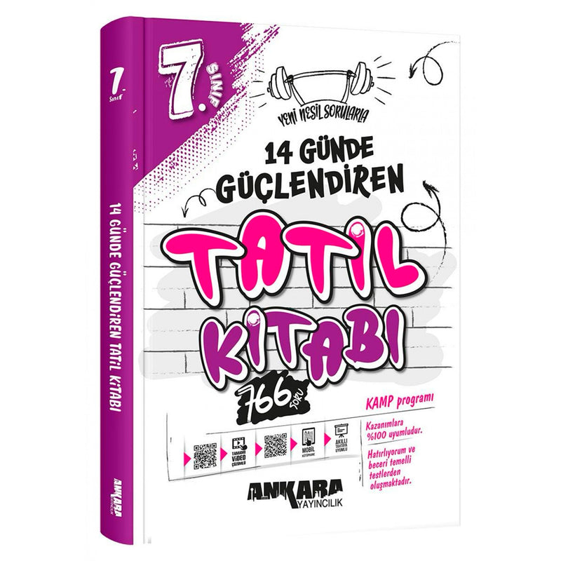 Ankara Yayınları 7. Sınıf Güçlendiren 14 Günde Tatil 2025