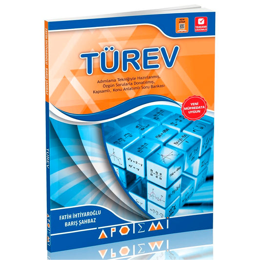 Apotemi Yayınları Türev Konu Anlatımlı Soru Bankası