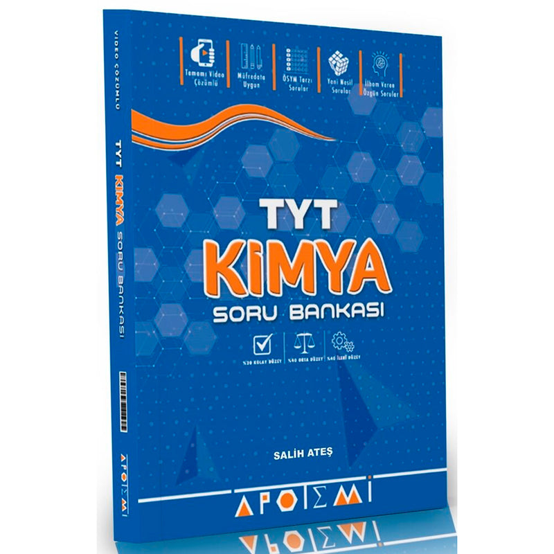 Apotemi Yayınları TYT Kimya Soru Bankası (2022-2023)