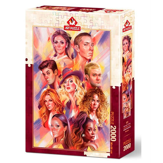 Art Dünya Müzik Starları 2000 Parça Yetişkin Puzzle