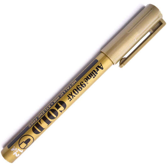 Artline 1.2 mm Altın Kaligrafi Kalemi - Sanatsal Çizim, Hat ve Hobi Kalemi