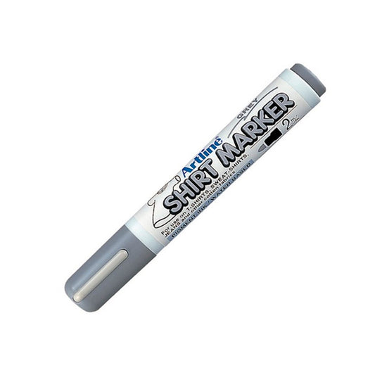 Artline Shirt 2 mm Gri Marker Kalem - Kumaş ve Tekstil Boyama Kalemi