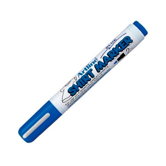 Artline Shirt 2 mm Mavi Marker Kalem - Kumaş Boyama, Tekstil ve Tişört Tasarım Kalemi