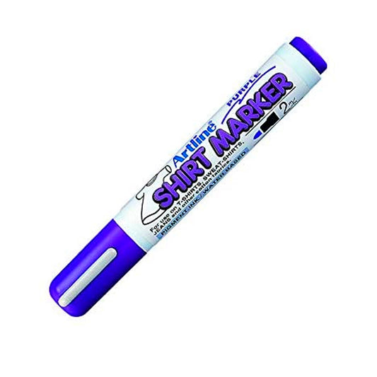 Artline Shirt 2 mm Mor Marker Kalemi - Kumaş Boyama, Tekstil ve Sanatsal Tasarım Kalemi