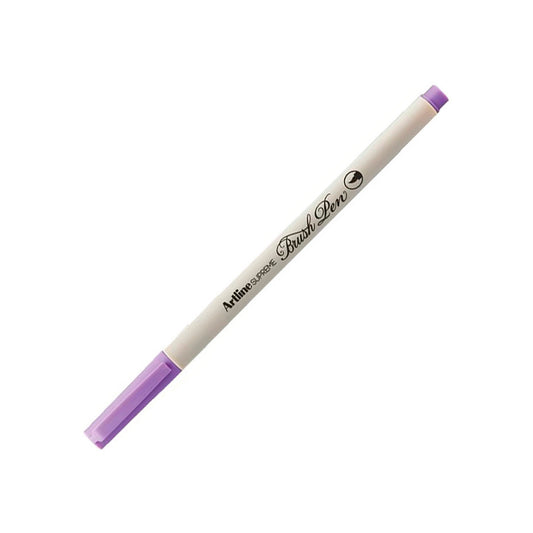Artline Supreme Pastel Mor Brush Uçlu Kalem - Sanat, Çizim ve Boyama İçin Marker Fırça Kalem