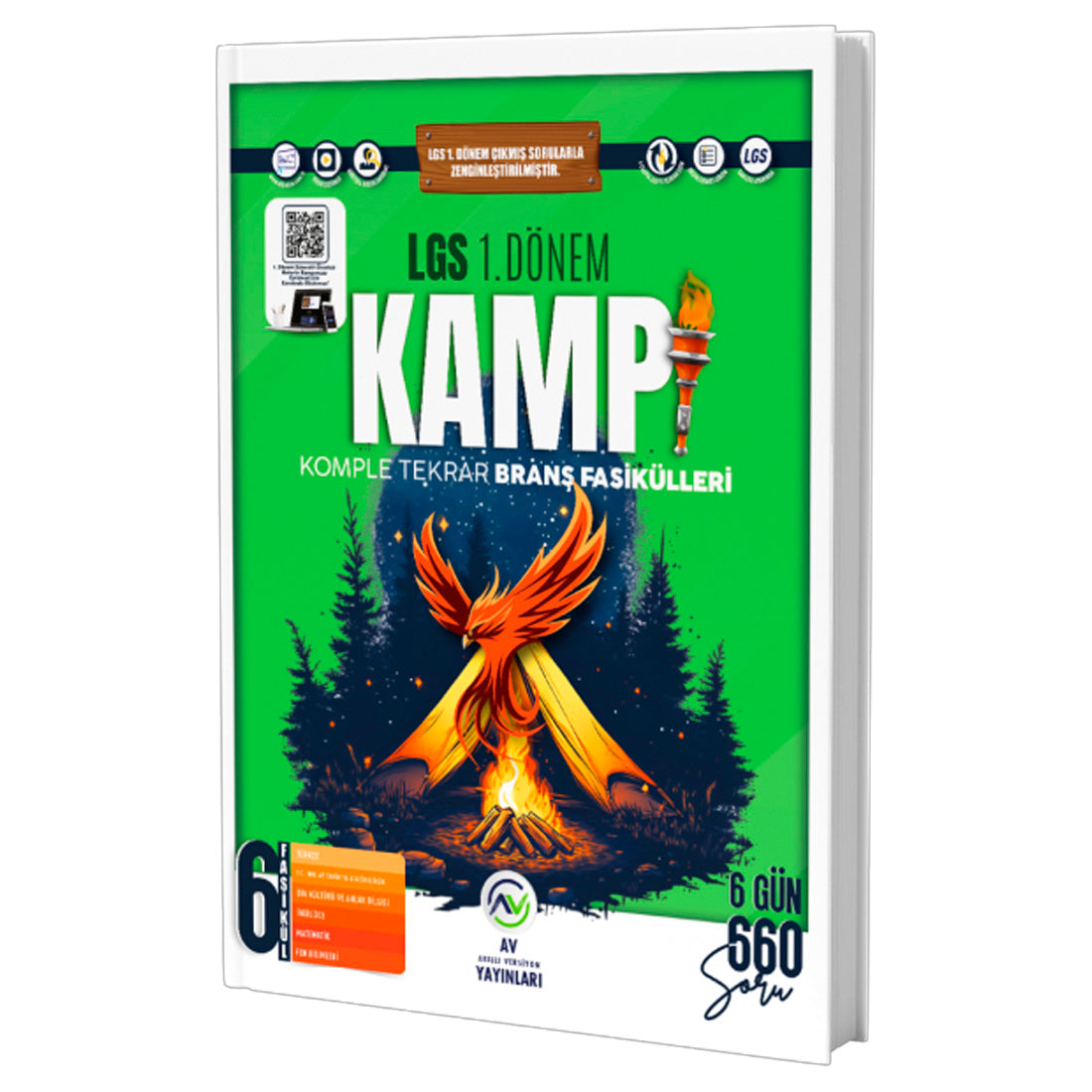 Av Yayınları 8. Sınıf 1. Dönem Komple Tekrar Branş Fasikülleri