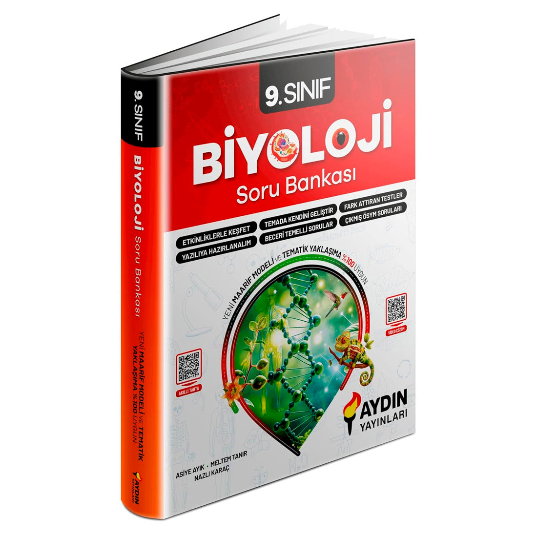 Aydın Yayınları 9. Sınıf Biyoloji Soru Bankası