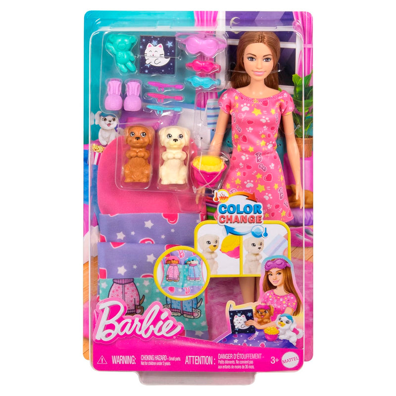 Barbie Aile Barbie Ve Köpekler Pijama Par-4 Hxn01