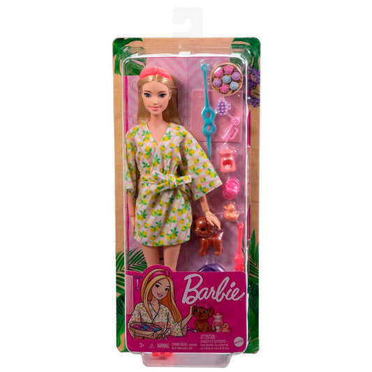 Barbie Barbinin Spa Günü Bebekleri Sarışın Mate-HKT90