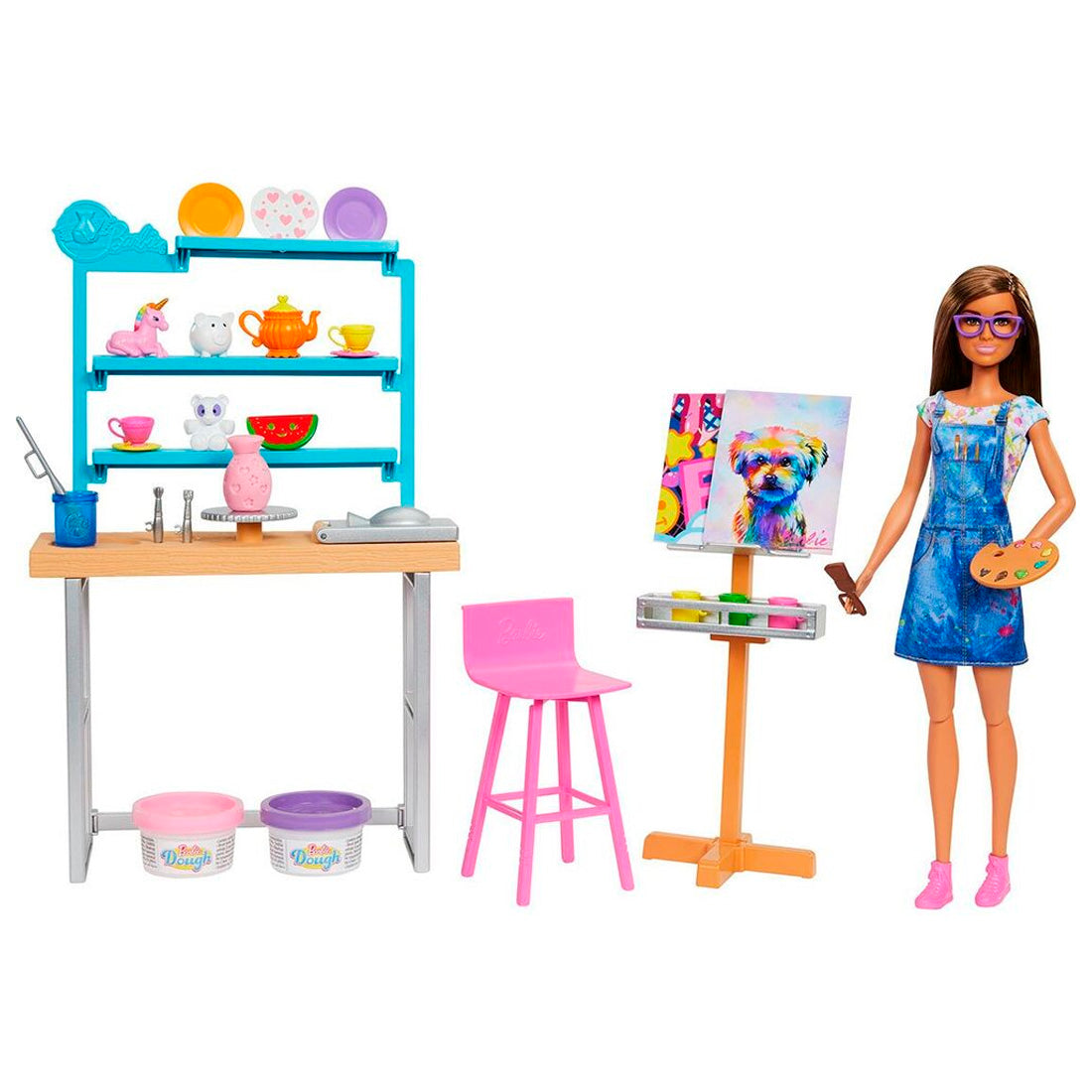 Barbie Sanat Atölyesi Oyun Seti HCM85