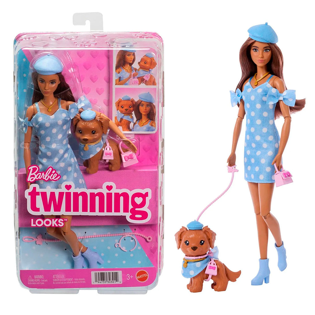 Barbie Uyumlu Dostlar-Puantiye Teması Mtl-Jfp38