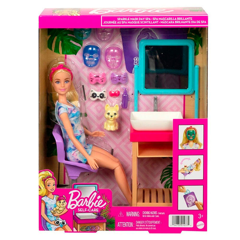 Barbie Welness Işıltı Dolu Spa Günü Oyun Seti HCM82