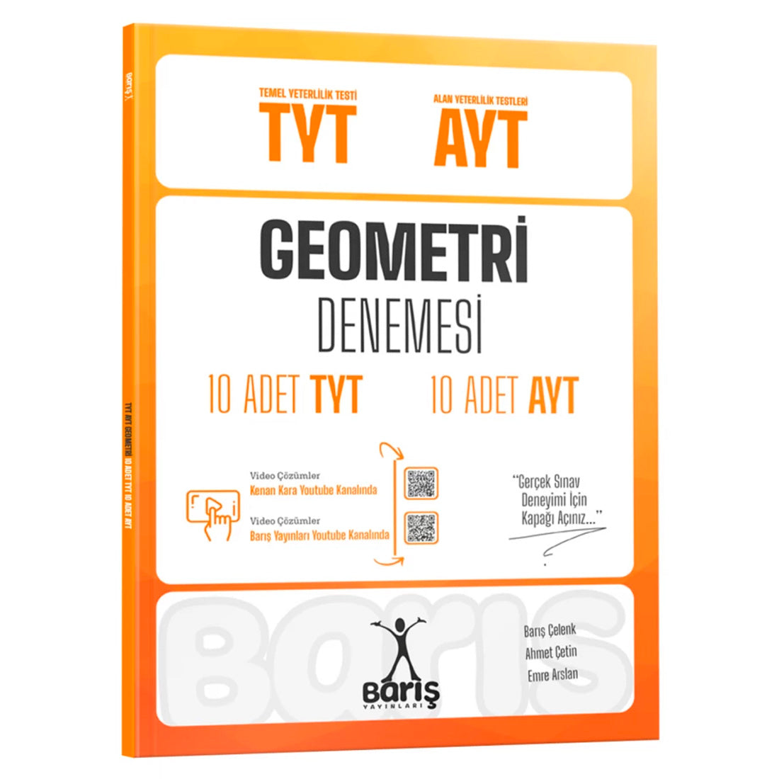 Barış Yayınları TYT-AYT Geometri Denemesi 10 Adet TYT 10 Adet AYT