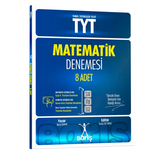 Barış Yayınları TYT Matematik Denemesi 8 Adet