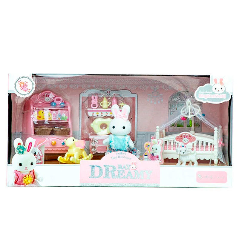 Bay Dreamy Mini Tavşan- Bebek Odası Oyun Seti