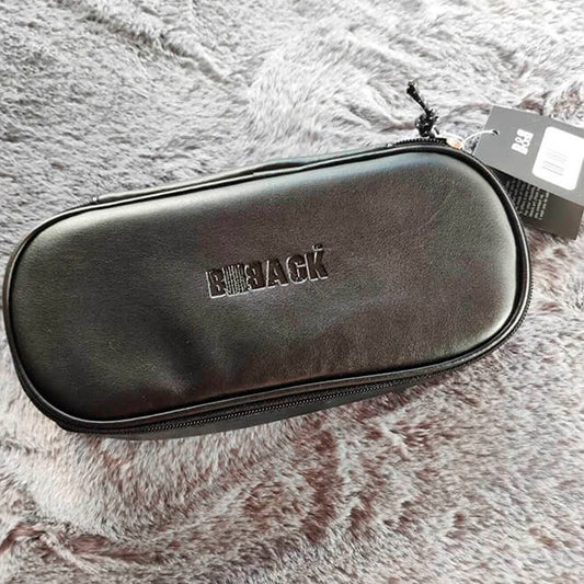 Bback Suni Deri Hazneli Siyah Kalem Kutusu