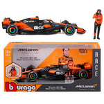 Bburago Formula 1 Mclaren Mcl38 Miami Grand Prix 2024 1/24