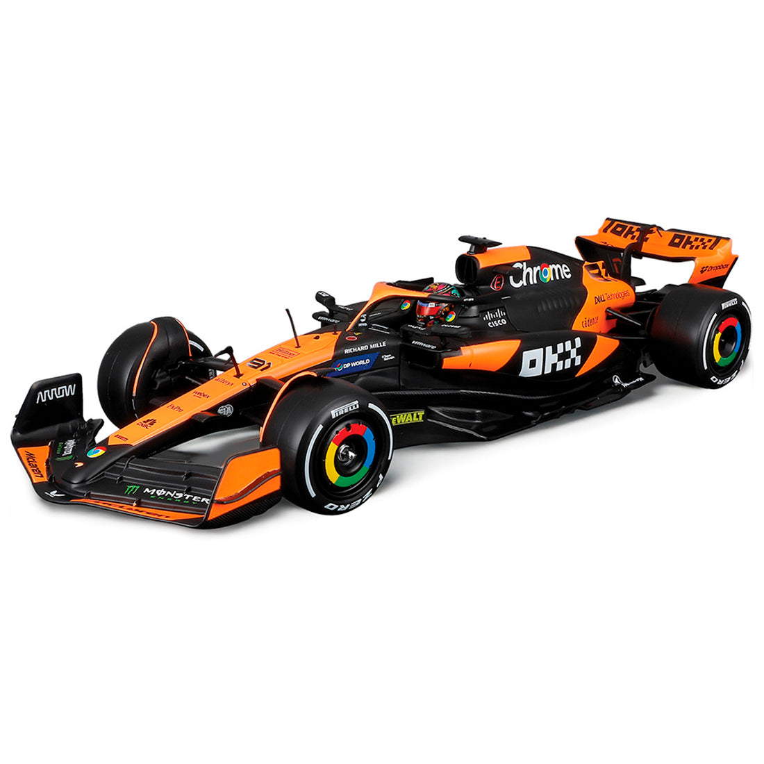 Bburago Formula 1 Mclaren Mcl38 Miami Grand Prox 2024 1/24
