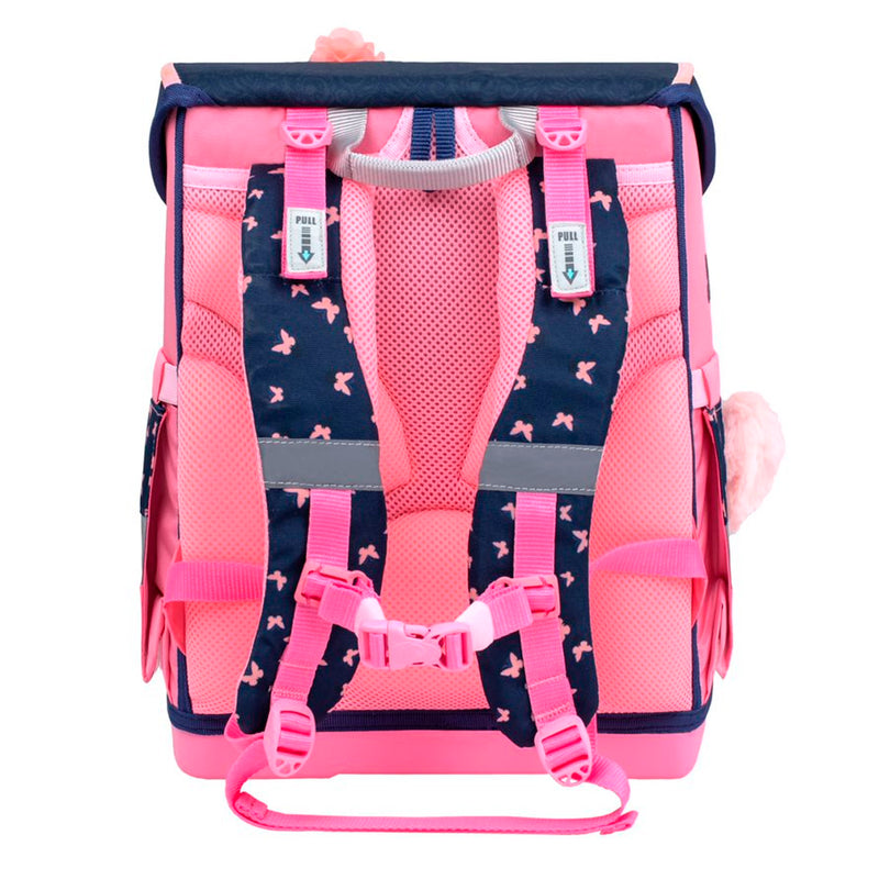 Belmil Beatiful Flowers Ergonomik Mıknatıslı Kız Çocuk İlkokul Çantası