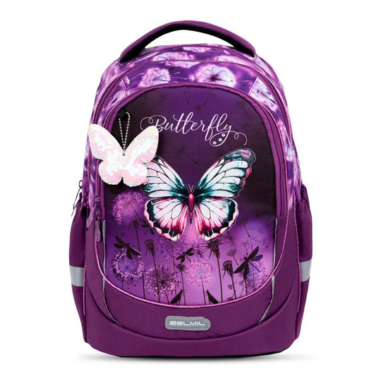 Belmil Butterfly Ergonomik Kız Çocuk İlkokul Çantası