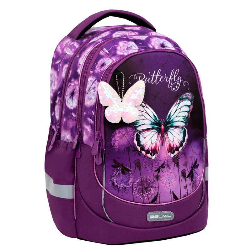 Belmil Butterfly Ergonomik Kız Çocuk İlkokul Çantası