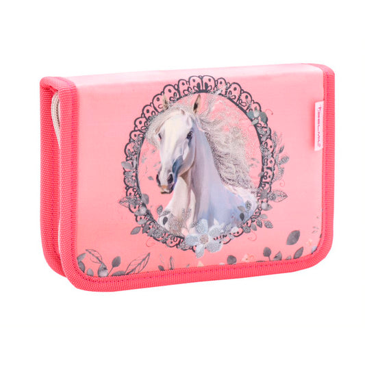 Belmil Horse Snowflake Kız Çocuk Dolu Kalem Kutusu
