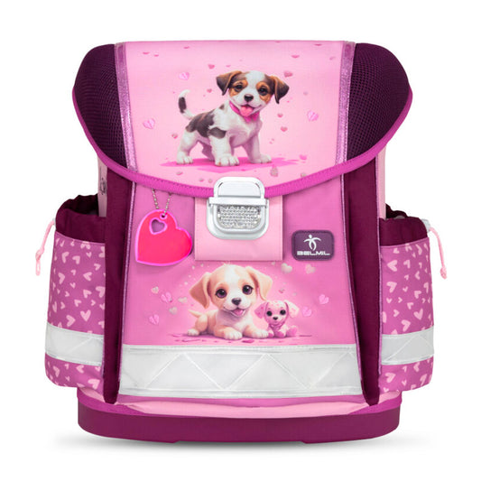 Belmil Little Puppies Ergonomik Kız Çocuk İlkokul Çantası