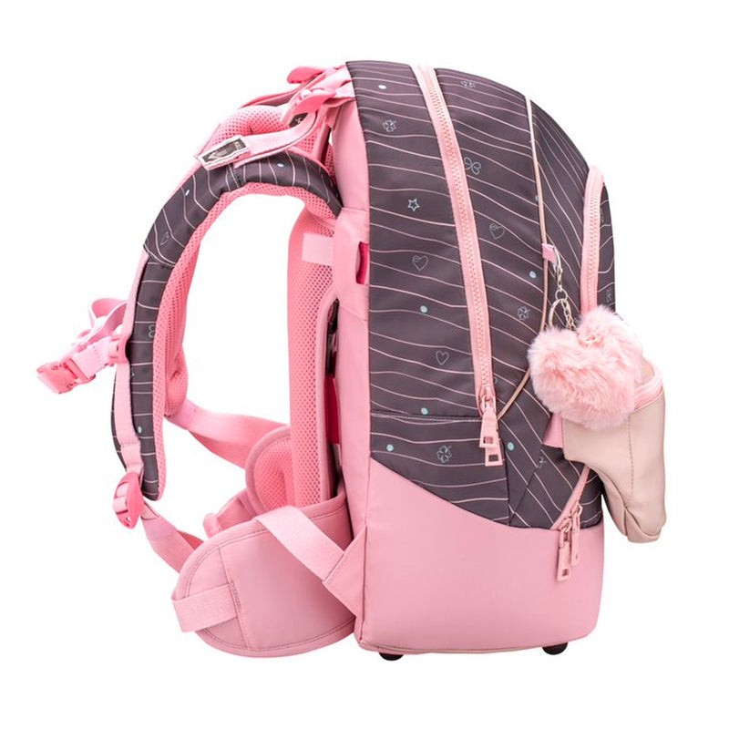 Belmil Mint Love Chic Nane Yeşili 2 in 1 Ergonomik Kız Çocuk İlkokul Çantası