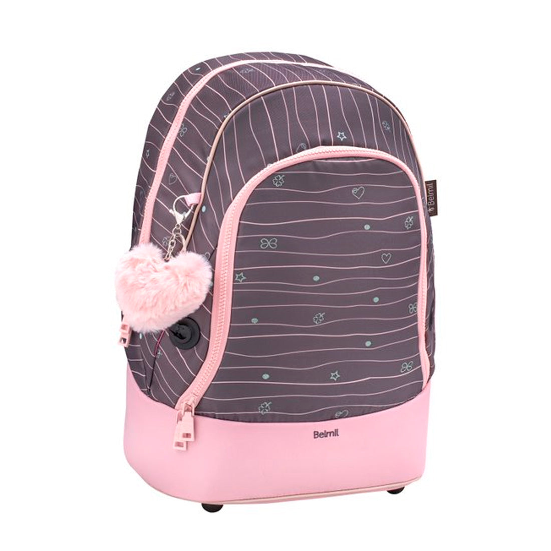 Belmil Mint Love Chic Nane Yeşili 2 in 1 Ergonomik Kız Çocuk İlkokul Çantası