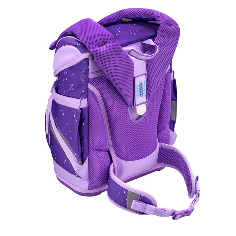 Belmil Purple Chic Mor Ergonomik Mıknatıslı Kız Çocuk İlkokul Çantası