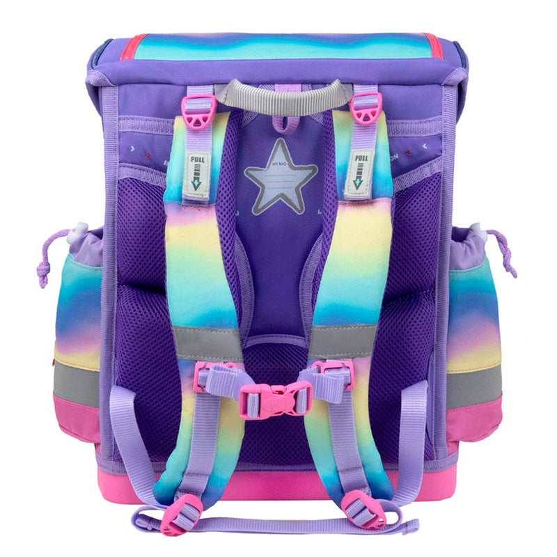 Belmil Rainbow Ombre Ergonomik Mıknatıslı Kız Çocuk İlkokul Çantası