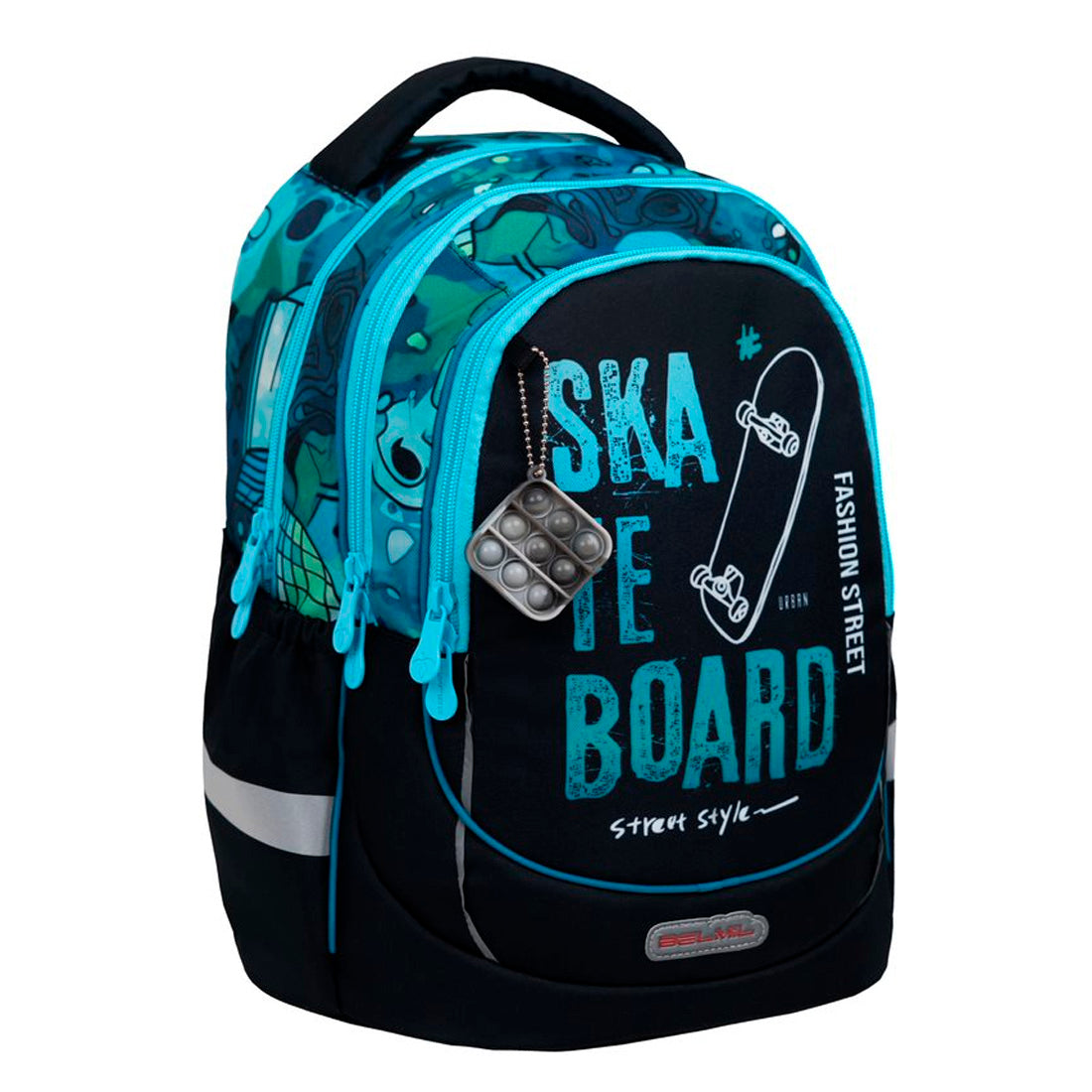 Belmil Skate Board Ergonomik Erkek Çocuk İlkokul Çantası