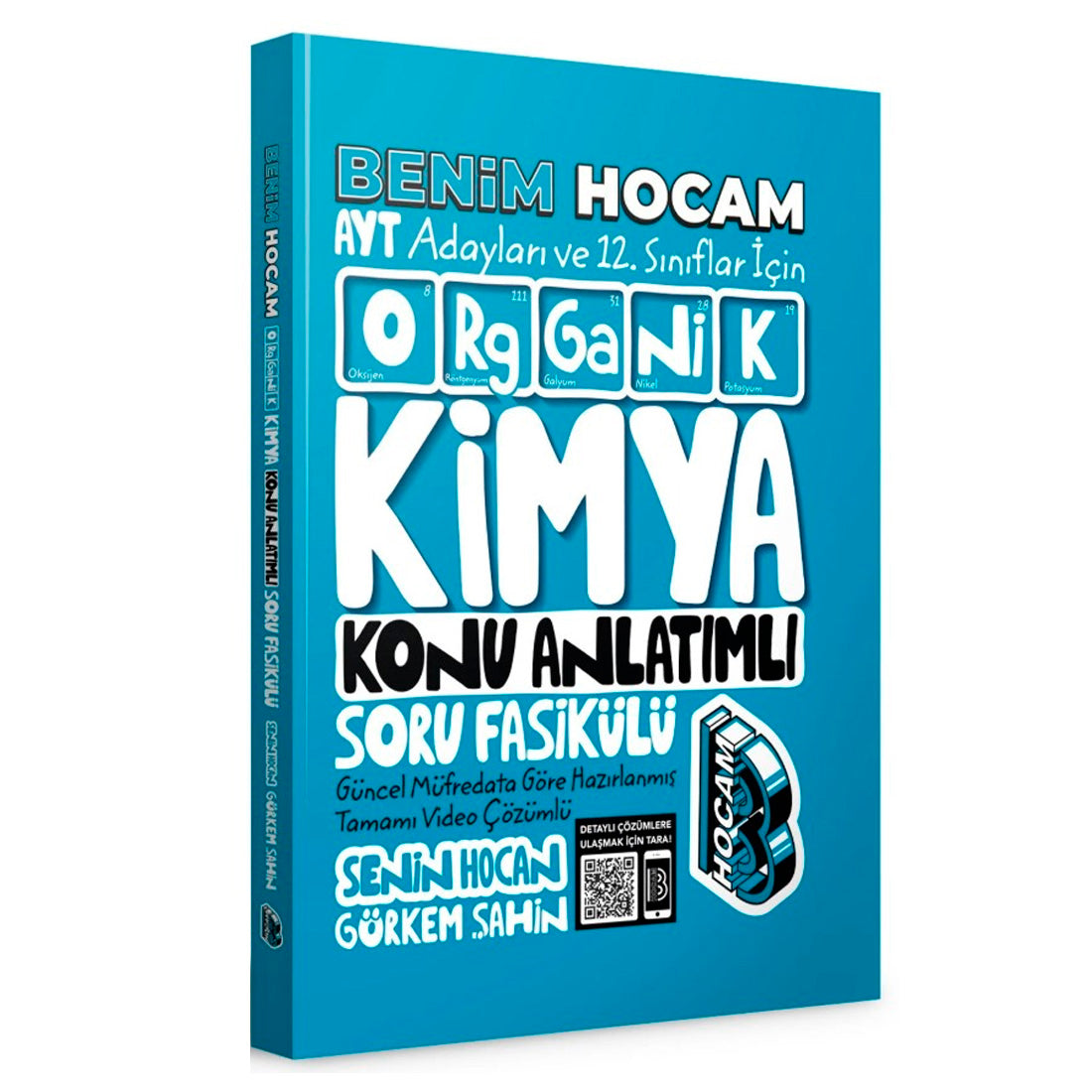 Benim Hocam Yayınları AYT ve 12. Sınıflar İçin Organik Kimya Konu Anlatımlı Soru Fasikülü