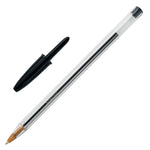 Bic Cristal Medium Siyah Tükenmez Kalem